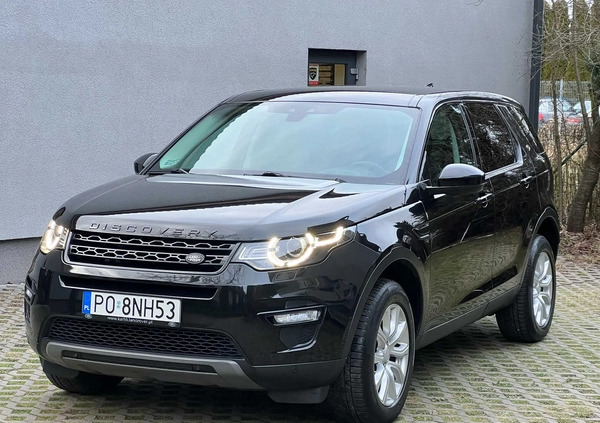 Land Rover Discovery Sport cena 77900 przebieg: 143345, rok produkcji 2016 z Grajewo małe 631